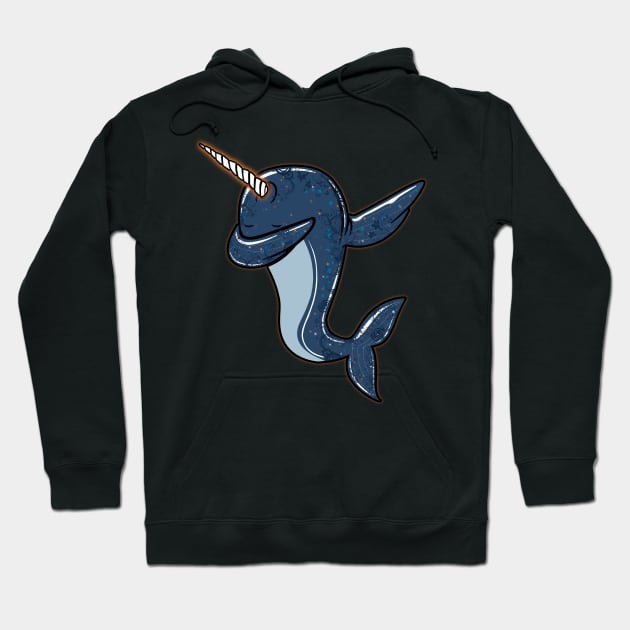 Funny Narwhal Dab Shirt Dabbing Narwhal Hoodie by ChristianCrecenzio